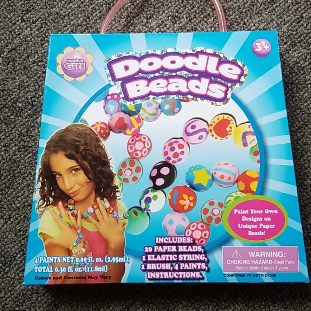 Doodle Beads for Making Bracelets & Necklaces